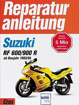 Kartonierter Einband Suzuki RF 600 R/ RF 900 R (ab Baujahr 1993/94) von 