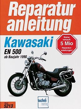 Kartonierter Einband Kawasaki EN 500 (ab 1990) von 