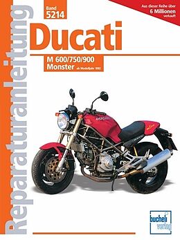 Kartonierter Einband Ducati M 600/750/900 Monster von 