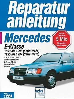 Kartonierter Einband Mercedes-Benz E-Klasse (W 124 / W 210) von 