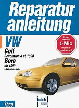 Kartonierter Einband VW Golf IV / Bora Diesel ab 1999 von 