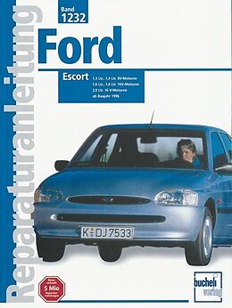 Kartonierter Einband Ford Escort von 