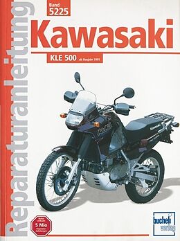 Kartonierter Einband Kawasaki KLE 500 von 