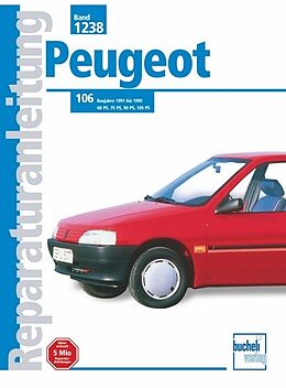 Kartonierter Einband Peugeot 106 von 