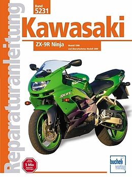 Kartonierter Einband Kawasaki ZX 9-R Ninja 1998-2000 von 