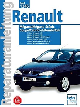 Kartonierter Einband Renault Mégane / Mégane Scénic von 
