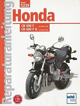 Kartonierter Einband Honda CB 600 F/F II Hornet ab Baujahr 1998 von Thomas Jung