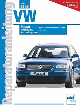 Kartonierter Einband VW Passat V 1999-2002 von 