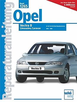 Kartonierter Einband Opel Vectra B von 