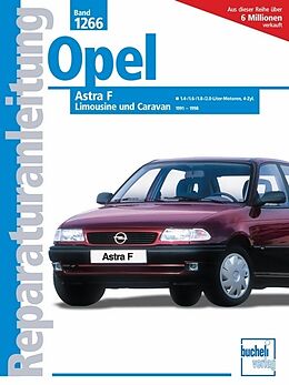 Kartonierter Einband Opel Astra F 1991-1998 von 