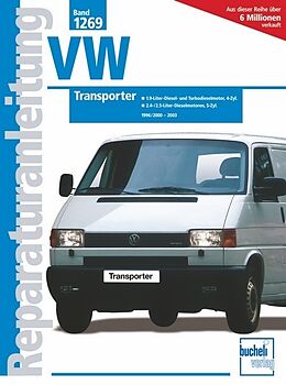 Kartonierter Einband VW Transporter T4 / Caravelle von 