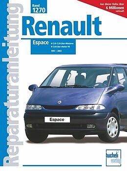 Kartonierter Einband Renault Espace von 