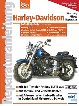 Kartonierter Einband Harley-Davidson Softail-Modelle / Modelljahre 2000 bis 2004 von 