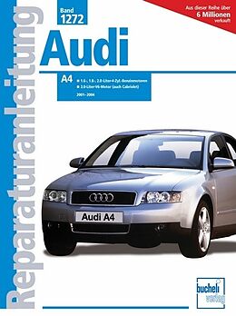 Kartonierter Einband Audi A4 2001-2004 von 
