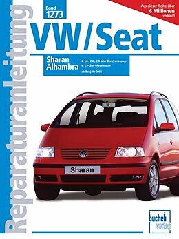 Kartonierter Einband VW Sharan / Seat Alhambra von 