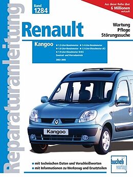 Kartonierter Einband Renault Kangoo von 