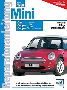 Kartonierter Einband Mini One / Cooper / Cooper S von Friedrich Schröder