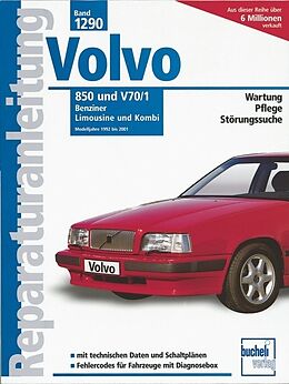 Kartonierter Einband Volvo 850 und V70/1 von Gunnar Beer