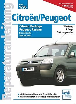 Buch Citroen Berlingo / Peugeot Partner Diesel von Peter Russek