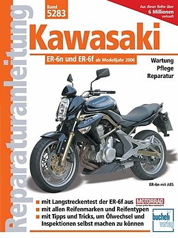 Kartonierter Einband Kawasaki ER-6n ab Modelljahr 2005 von Franz J. Schermer