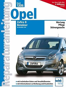 Kartonierter Einband Opel Zafira B ab 2005 von Friedrich Schröder, Sven Schröder
