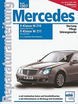 Kartonierter Einband Mercedes E-Klasse Diesel, Vier-, Fünf- und Sechszylinder von Peter Russek