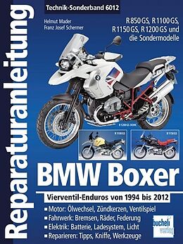 Kartonierter Einband BMW Boxer Vierventil-Enduros von 1994 bis 2012 von 