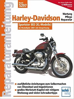 Kartonierter Einband Harley Davidson Sportster 883 von Franz Josef Schermer