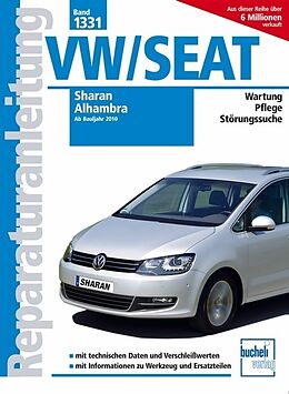 Kartonierter Einband VW Sharan / Seat Alhambra ab Bj. 2010 von 
