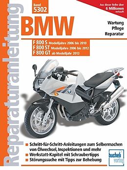 Kartonierter Einband BMW F 800 S (2006-2010) F 800 ST (2006-2012) F 800 GT (ab 2013) von 