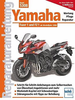 Kartonierter Einband Yamaha Fazer 1 und FZ 1 ab Modelljahr 2006 von 
