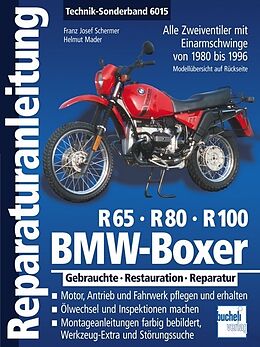 Kartonierter Einband BMW Boxer R65, R80, R100 von Franz J. Schermer, Helmut Mader