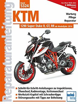 Kartonierter Einband KTM 1290 Super Duke und Varianten von Franz Josef Schermer