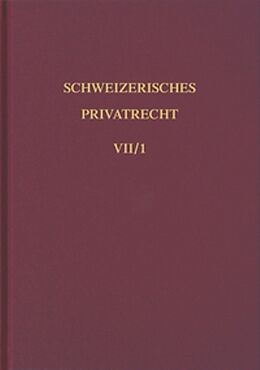 Fester Einband Bd. VII/1: Obligationenrecht. Besondere Vertragsverhältnisse 1. Halbband von René J. Baerlocher, Pierre Cavin, Mario M. Pedrazzini