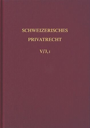 Bd. V/3, I: Sachenrecht. Das Grundbuch 1. Abt.