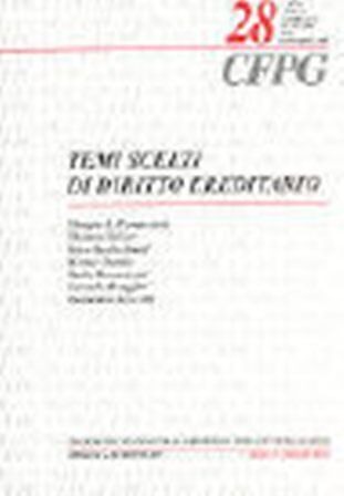 Temi scelti di diritto ereditario