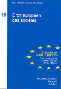 Couverture cartonnée Droit européen des sociétés de Guy Mustaki, Valérie Engammare