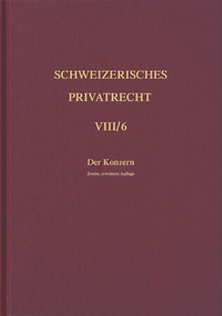 Bd. VIII/6: Der Konzern