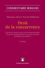 Fester Einband Droit de la concurrence von Adrien Alberini, Marc Amstutz, Manuel Bianchi della Porta