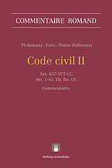 Couverture en toile de lin Code civil II de Pascal; Foex, Benedict; Piotet, Denis Pichonnaz