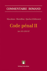 Livre Relié Commentaire romand CP I et CP II: Code pénal II de Alain; Moreillon, Laurent Macaluso
