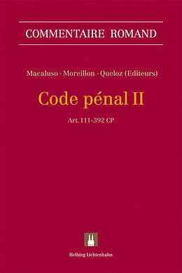 Livre Relié Commentaire romand CP I et CP II: Code pénal II de Alain; Moreillon, Laurent Macaluso