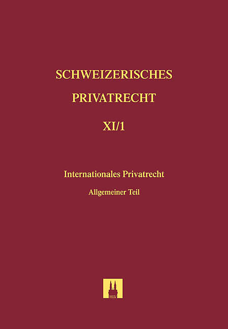 Bd. XI/1: Internationales Privatrecht