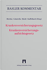 Fester Einband Krankenversicherungsgesetz Krankenversicherungsaufsichtsgesetz von Rolf Bächler, Konstantin Beck, Véronique Besson