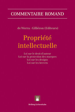 Livre Relié Propriété intellectuelle de Adrien Alberini, Juliette Ancelle, François Besse