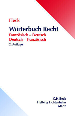 Wörterbuch Recht / Dictionnaire de droit