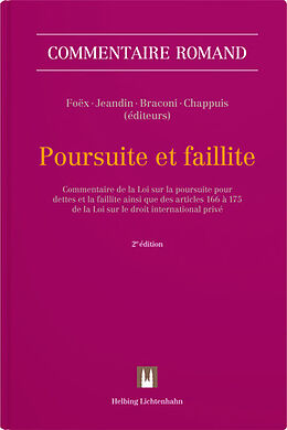 Livre Relié Poursuite et faillite de Stéphane Abbet, Karina Beaud