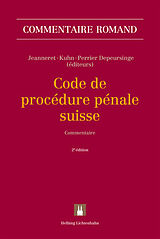 Couverture en toile de lin Code de procédure pénale suisse de Raphaël Arn, Jean-Luc Bacher, Yasmina Bendani