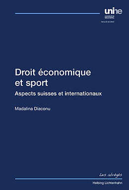 Livre Relié Droit économique et sport de Madalina Diaconu