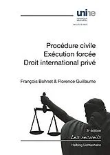 Kartonierter Einband Procédure civile, exécution forcée, droit international privé von 